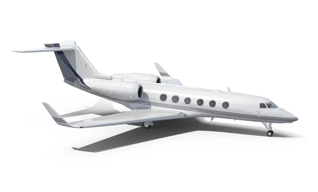Private Jet paint removal and refinishing with precision aviation sandblasting services