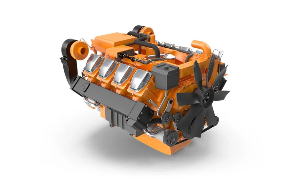 Engine component sandblasting and cleaning