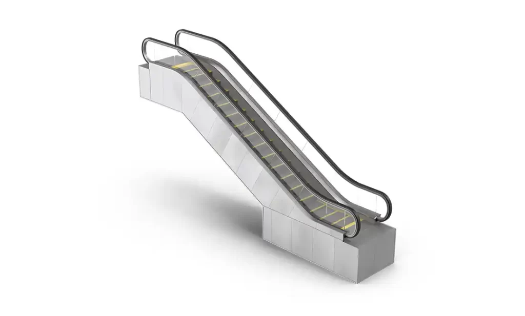 Escalator precision industrial sandblasting services