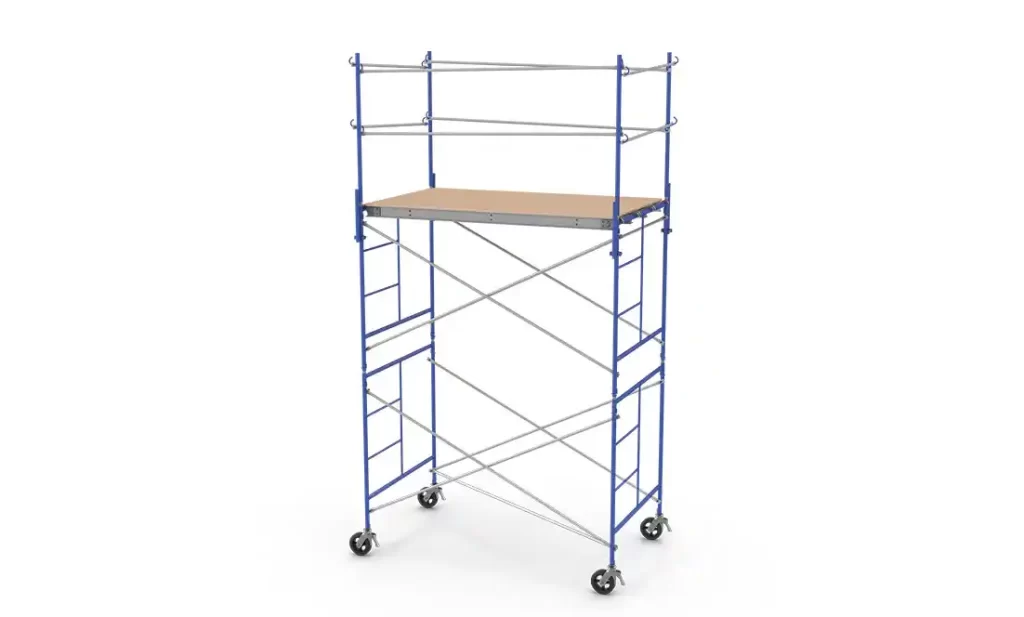 Scaffolding precision industrial sandblasting services