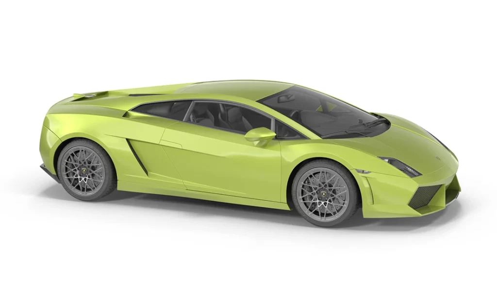 Exotic supercar sandblasting and refinishing