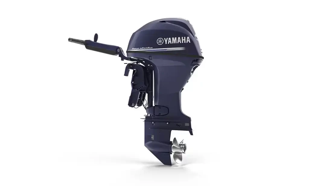 Yamaha outboard engine sandblasting for rust removal and marine surface preparation
