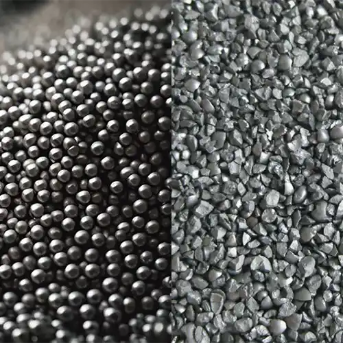 Steel grit and shot Close Up