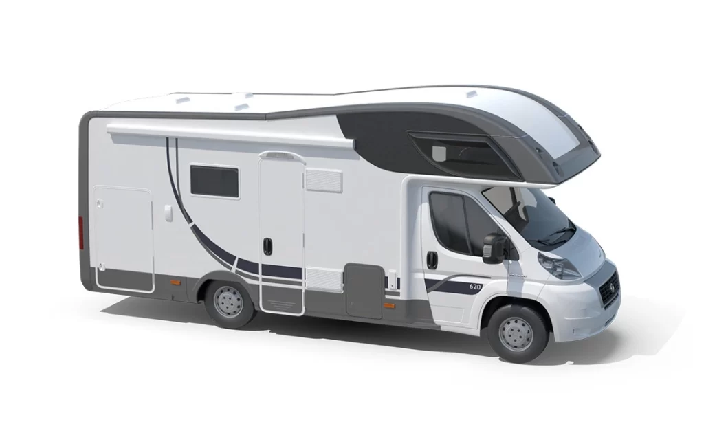 RV and motorhome sandblasting and restoration